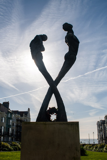 Photo of the New Steine Aids Memorial taken by Chris Harrison
